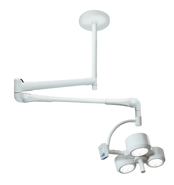 Image: The STARLED3 EVO PLUS in a ceiling mount configuration (Photo courtesy ACEM Medical Company). Image: The STARLED3 EVO PLUS in a ceiling mount configuration (Photo courtesy ACEM Medical Company).